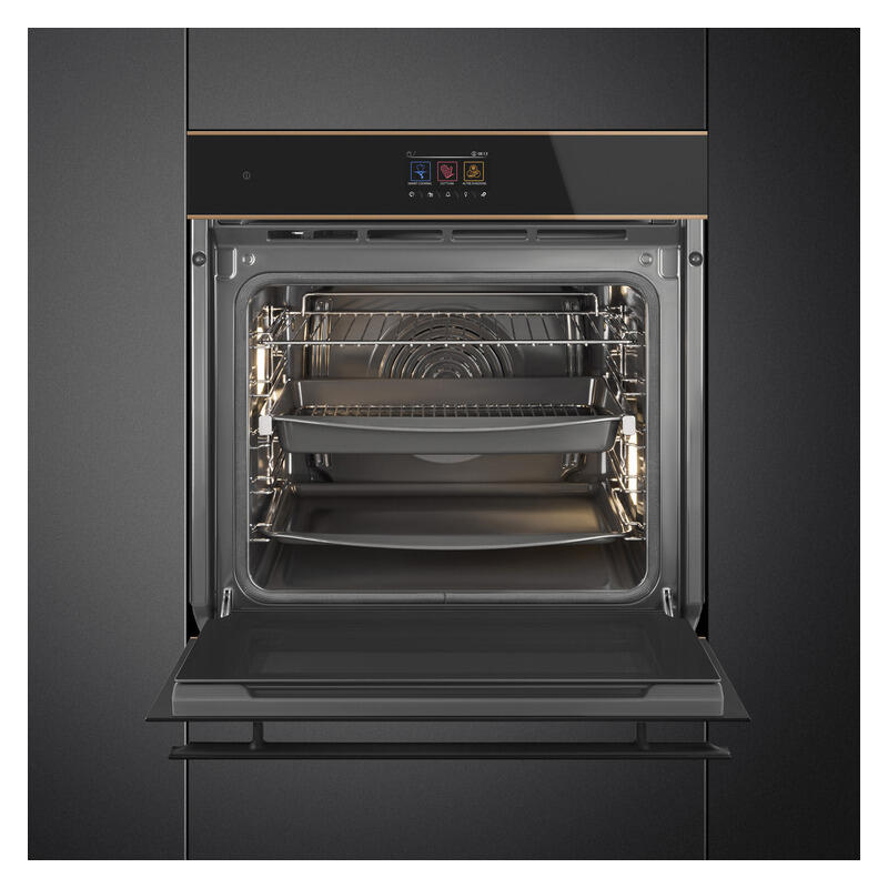 Smeg 60cm Dolce Stil Novo Pyro Oven - Copper Trim