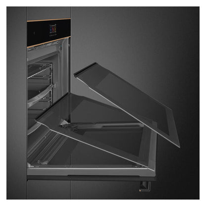 Smeg 60cm Dolce Stil Novo Pyro Oven - Copper Trim