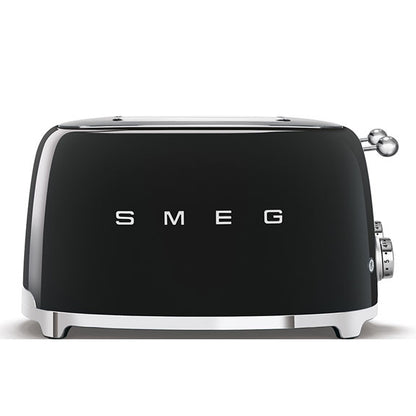 Smeg Retro Style 4 Slice Toaster - Black