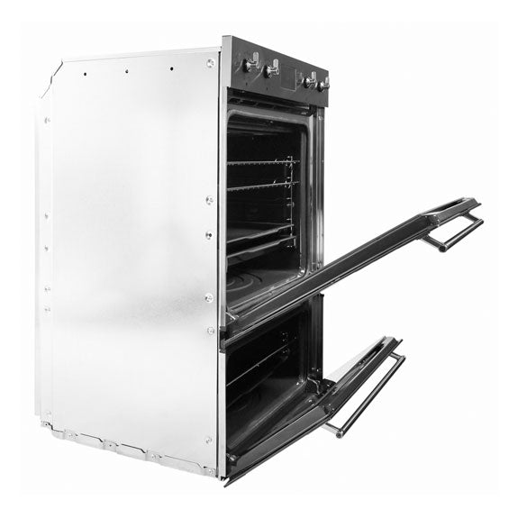 Smeg 60cm Classic Thermoseal Double Pyrolytic Oven - Stainless Steel