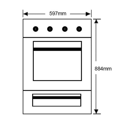 Smeg 60cm Classic Thermoseal Double Pyrolytic Oven - Stainless Steel