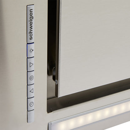 Schweigen 90cm Undermount Silent Rangehood - Stainless Steel
