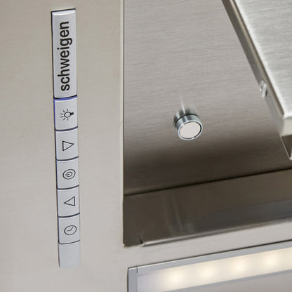 Schweigen 90cm Undermount Silent Rangehood - Stainless Steel