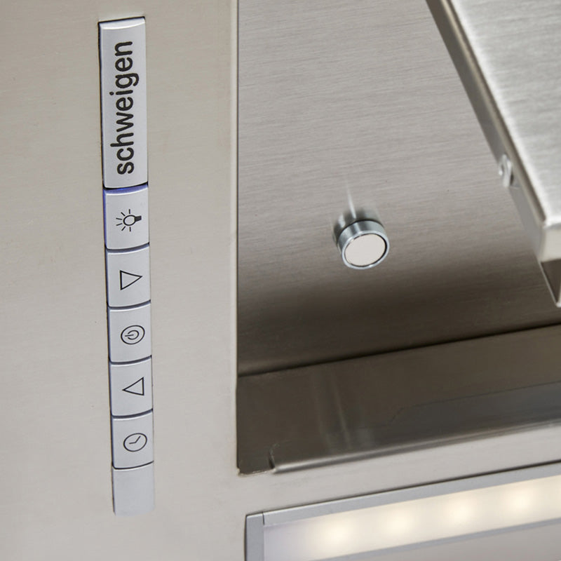 Schweigen 90cm Silent Undermount Rangehood for Moderate Cooking - Stainless Steel