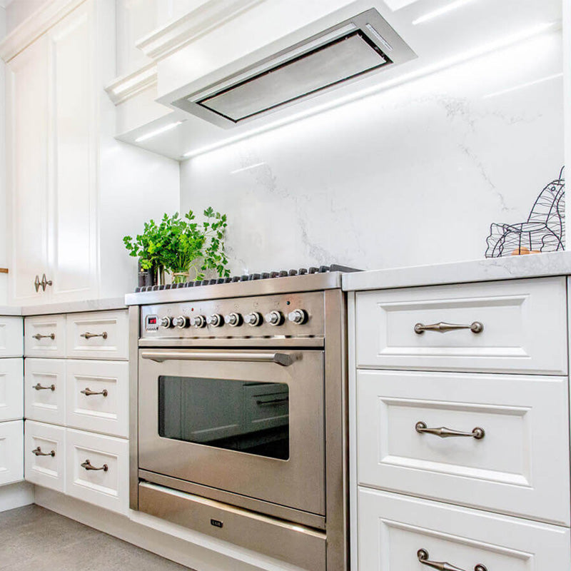 Schweigen 90cm Undermount Silent Rangehood - Stainless Steel