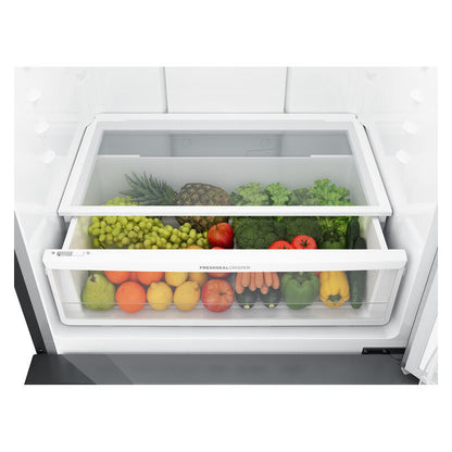 Westinghouse 496L Bottom Mount Fridge Freezer - Silver