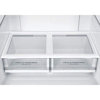 Westinghouse 493L Quad Door Fridge Freezer - Silver