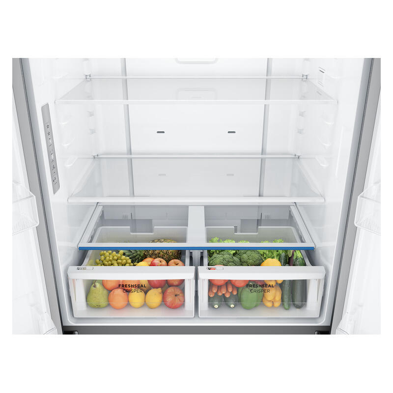 Westinghouse 564L Quad Door Fridge Freezer - Matte Charcoal Black