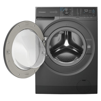 Westinghouse 10kg Front Load Washer - Metallic Grey