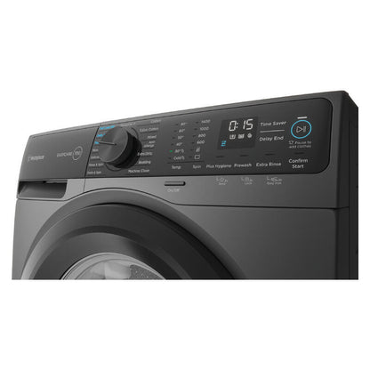 Westinghouse 10kg Front Load Washer - Metallic Grey