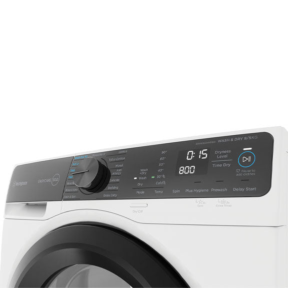 Westinghouse EasyCare 9kg/5kg Front Load Washer Dryer Combo - White