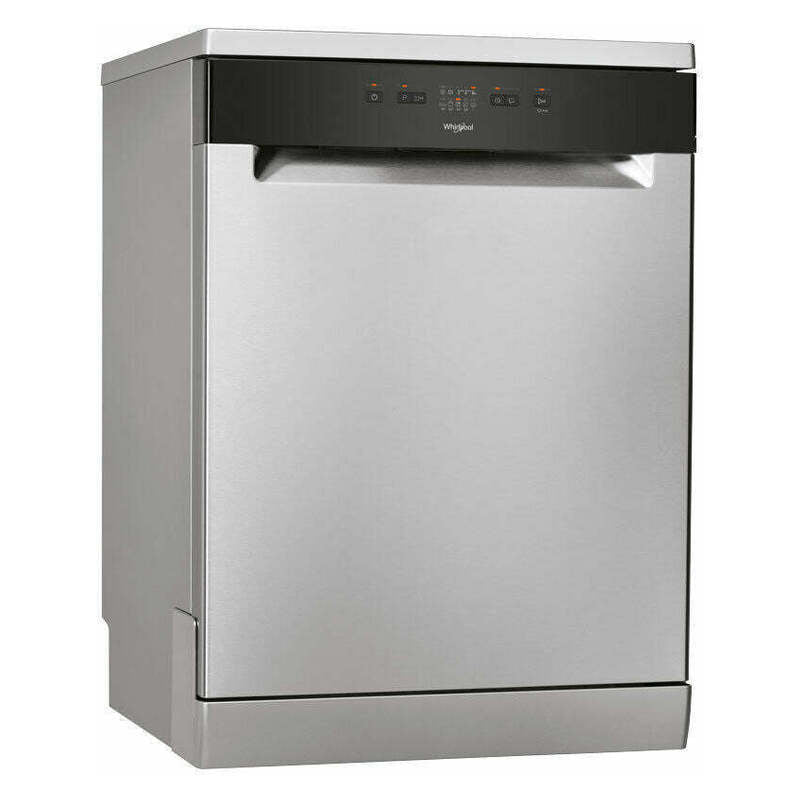 Whirlpool 60cm 5-Program Dishwasher- Stainless Steel