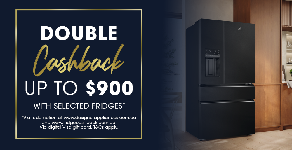 Up to $900 Cashback on Select Fridges